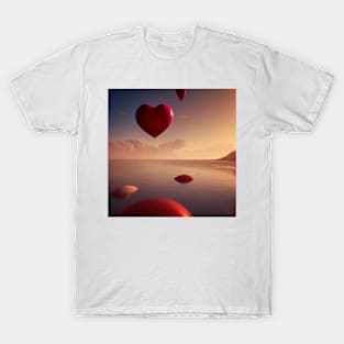 Heart-shaped fantasy T-Shirt